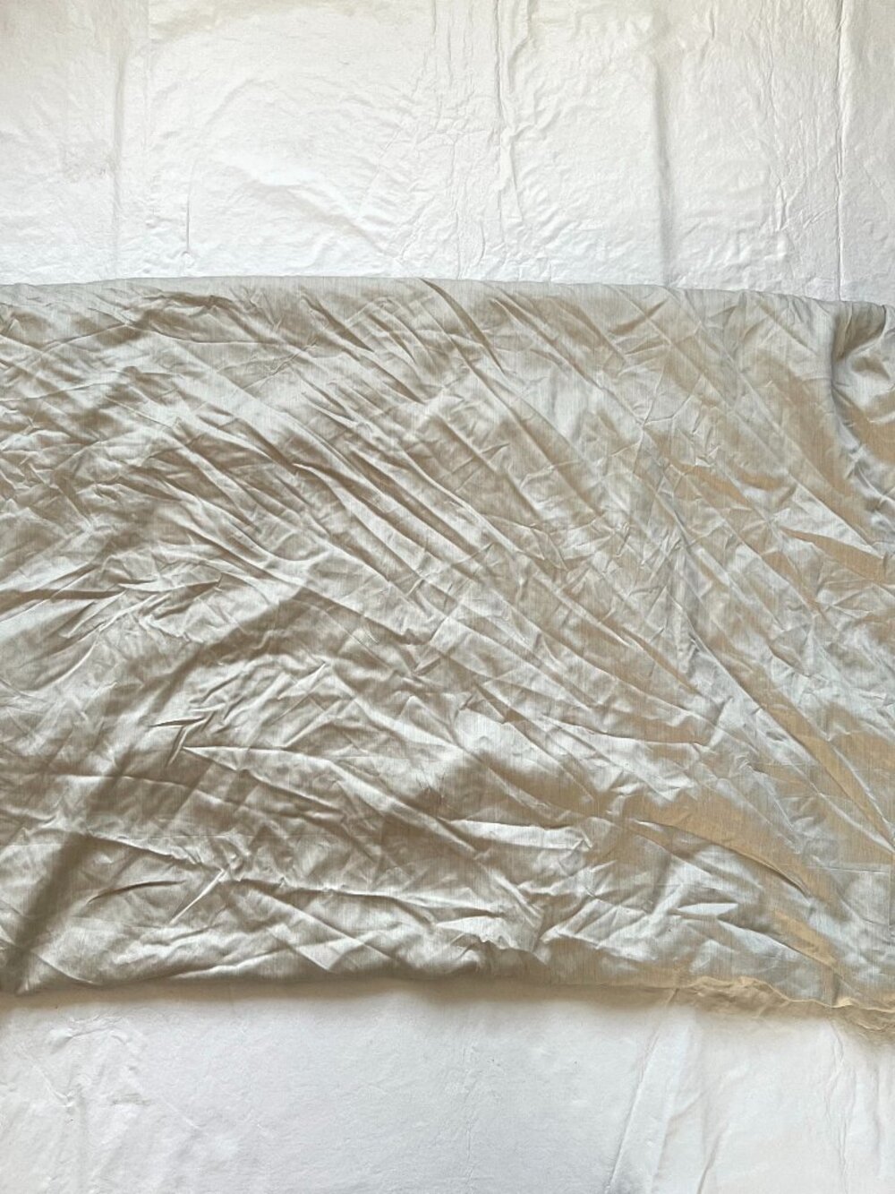 Casaluna duvet cover beige queen size 100% rayon bamboo bedding